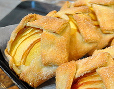Gluten-free apple galettes at Origin Bakery