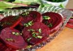 roasted sweet and sour beets