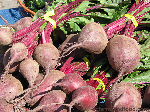 Beets. Seasonal eating to beat high food prices.